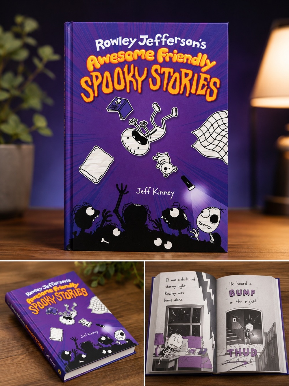 Awesome Friendly Spooky Stories - Purple Hardcover